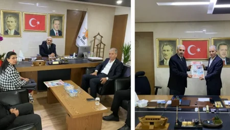 Senai Ergünöz’den Ömer İler’e Diyarbakır’ın Geleceği İçin Önemli Ziyaret