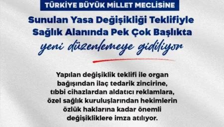 Organ bağışı, ilaç ve cihaz denetimi, hekim hakları: Sağlıkta dijital ve yasal dönüşüm başlıyor